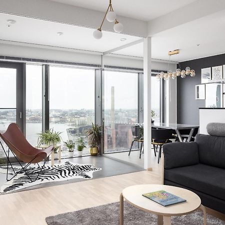 Sky View-27Th Floor Modern Apartment Kids Welcome Helsingfors Exteriör bild