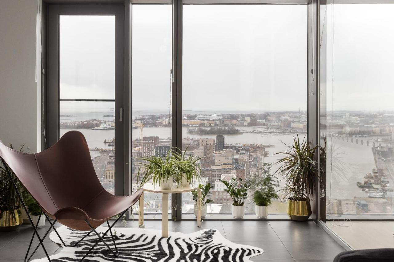 Sky View-27Th Floor Modern Apartment Kids Welcome Helsingfors Exteriör bild