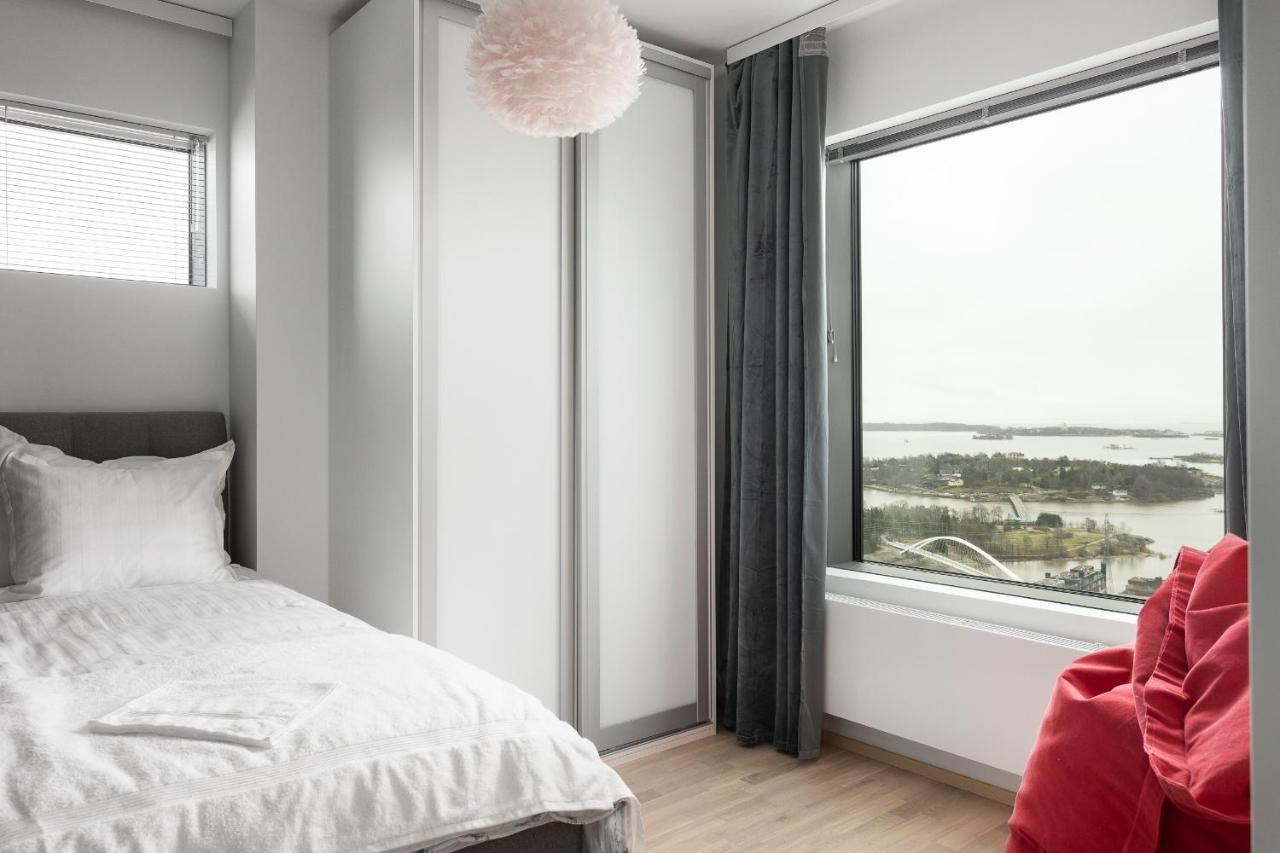 Sky View-27Th Floor Modern Apartment Kids Welcome Helsingfors Exteriör bild